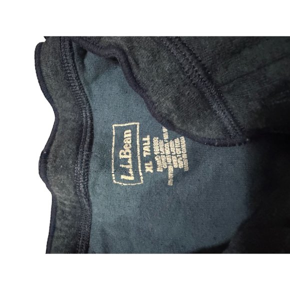 l.l. bean blue long sleeve cozy shirt size xl tall | e2 - Picture 5 of 5